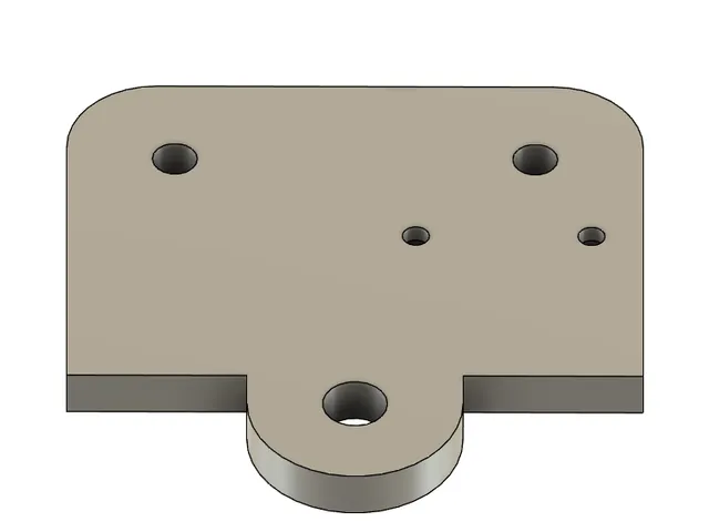 Recreator mounting plate for Monoprice Select Mini v2 hotend
