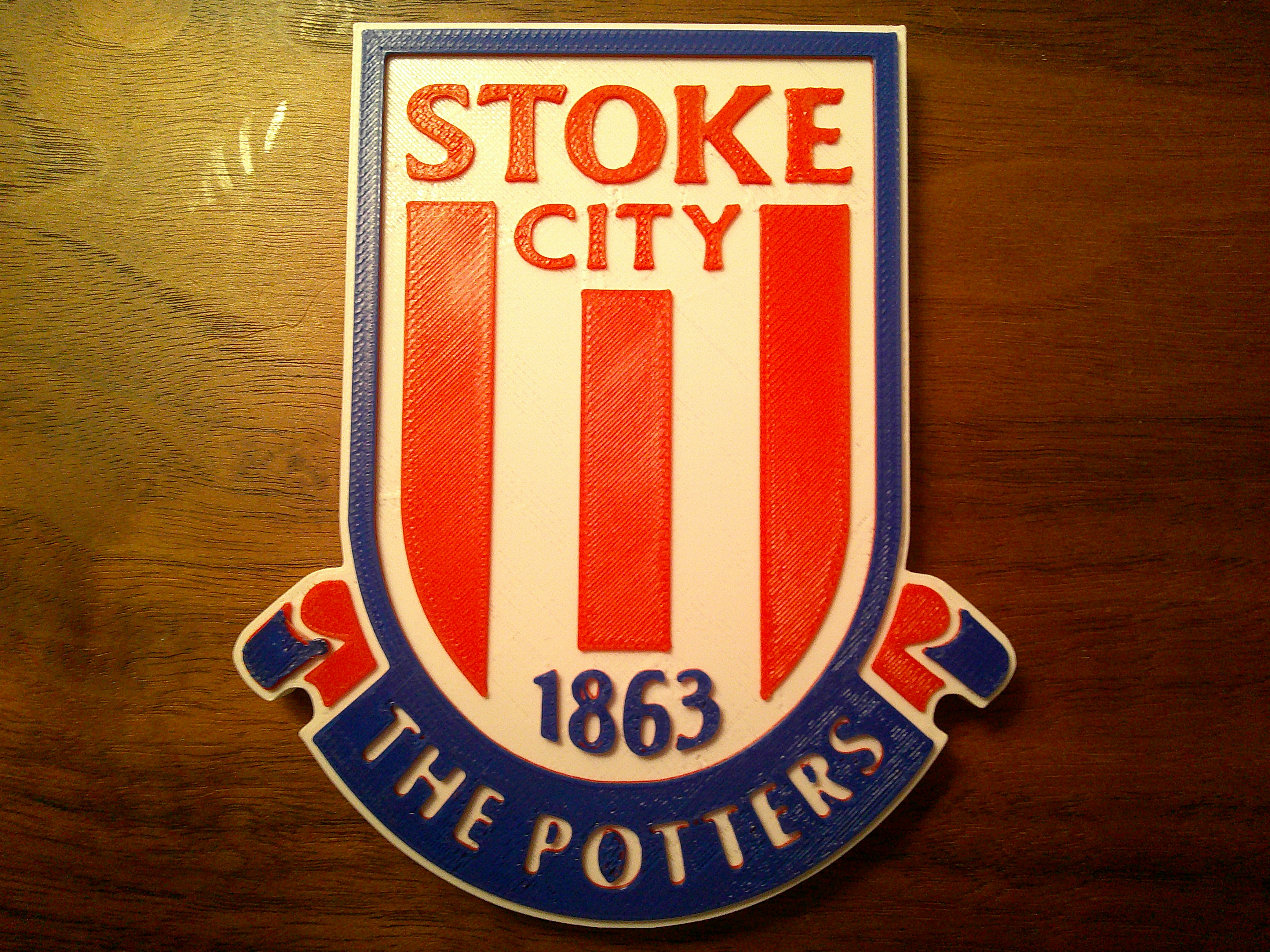 Stoke City F.C. Logo Coaster or Plaque