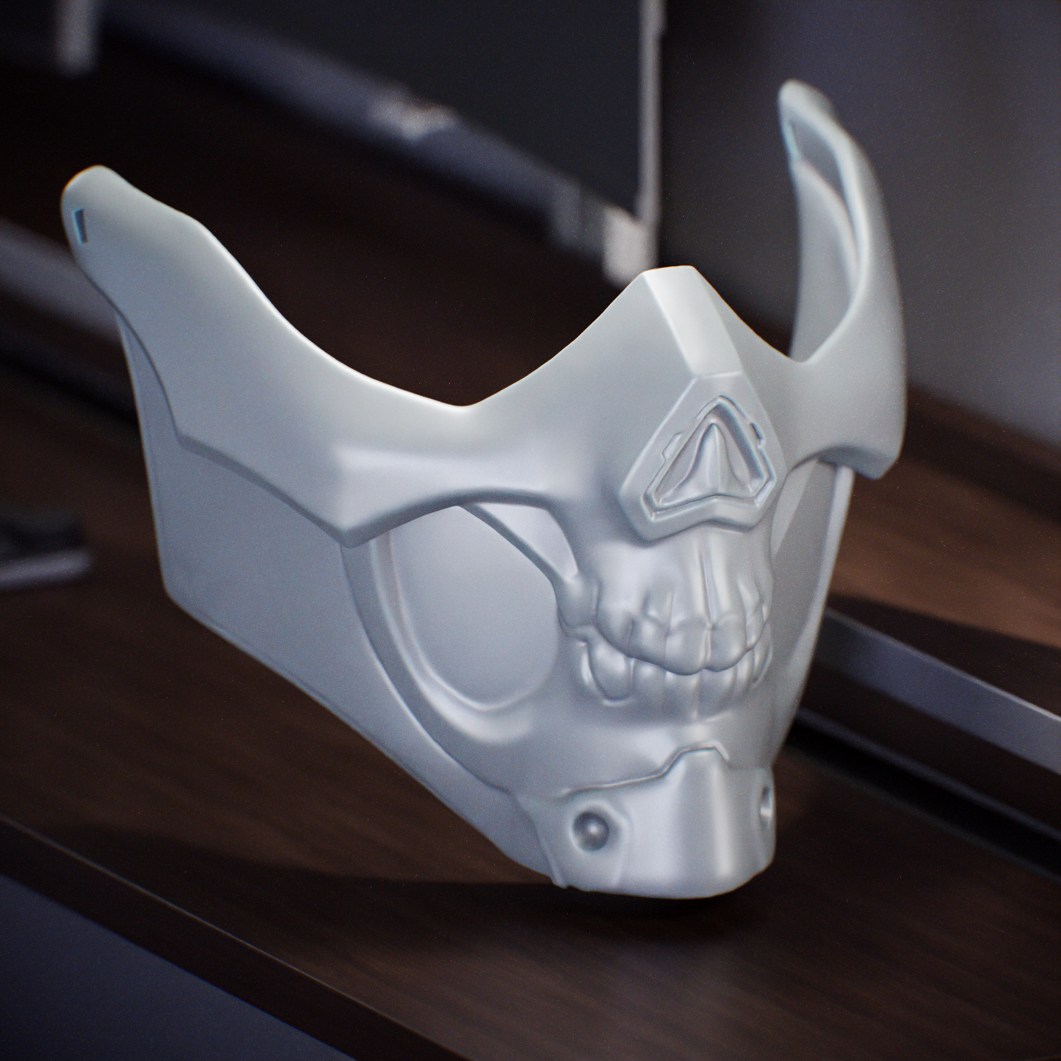 Takahashi Takeda mask from Mortal Kombat - Mascara de Takeda