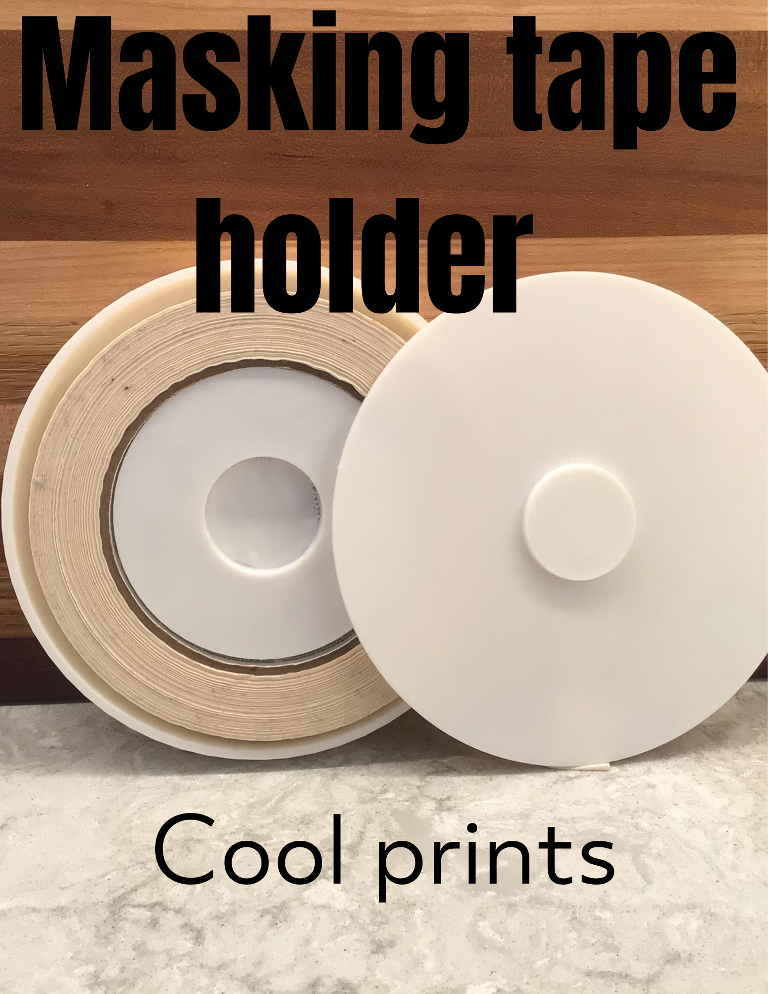 Masking tape holder