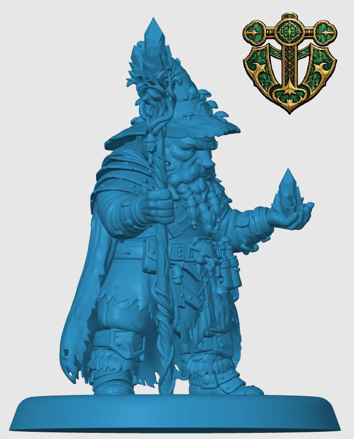 Miniatura 3 do modelo 3D Deep Gnome Wizard