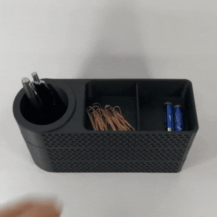 ROTATING DESKTOP ORGANIZER / OFFICE / HOMEOFFICE / STL