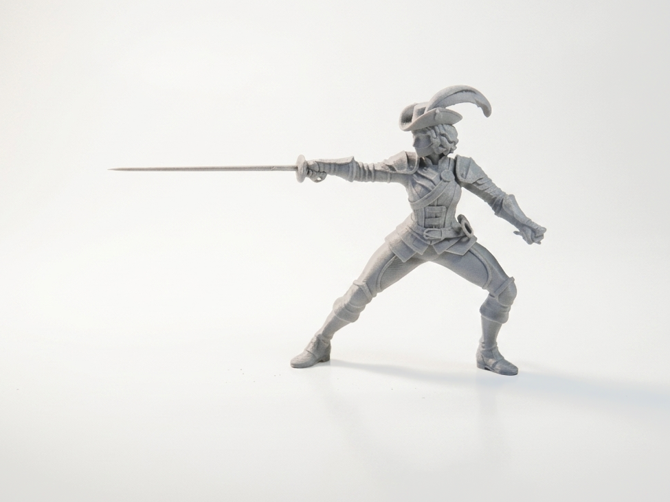 Female Zoro Figurine Anime Character 3D Printable