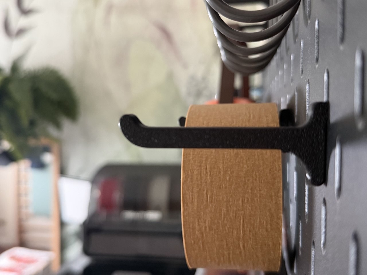 Ikea Skadis Hook / Tapeholder Easy-fit 3D model thumbnail