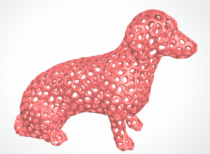 Voronoi Dachshund