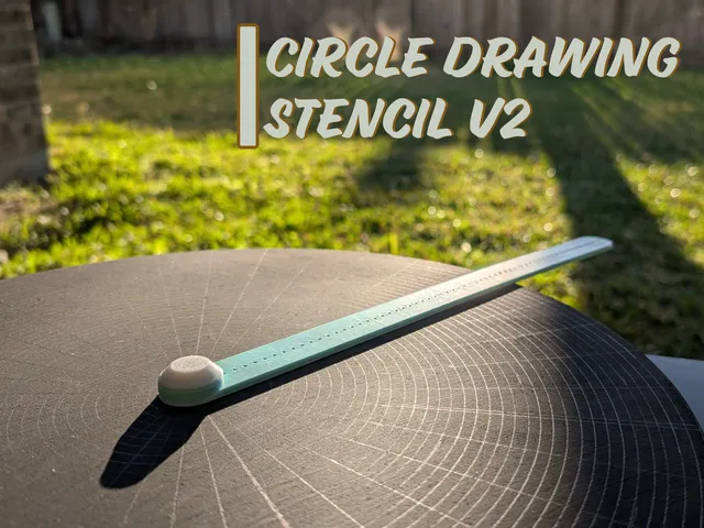 Circle Drawing Stencil V2