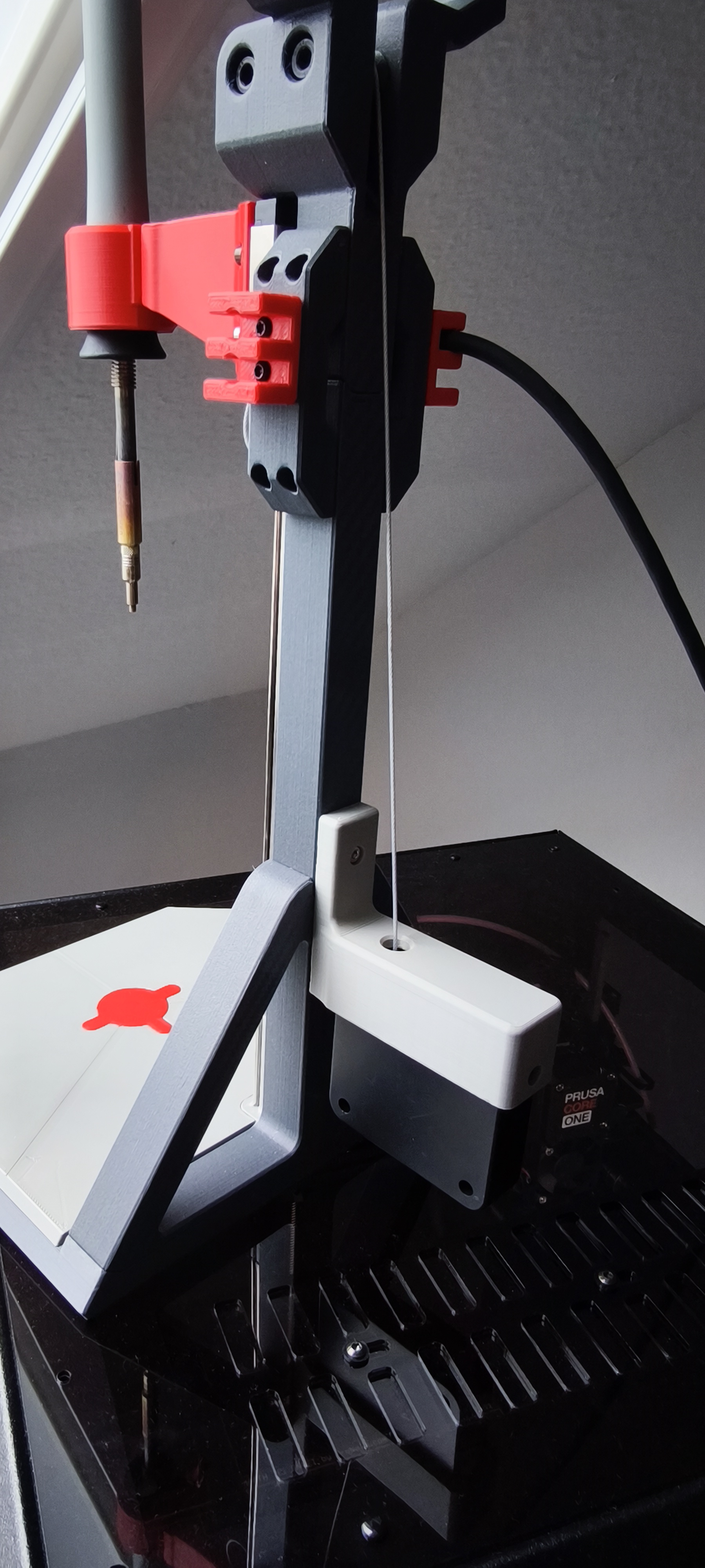 StealthPress holder for KeyBak alternative, cable puller