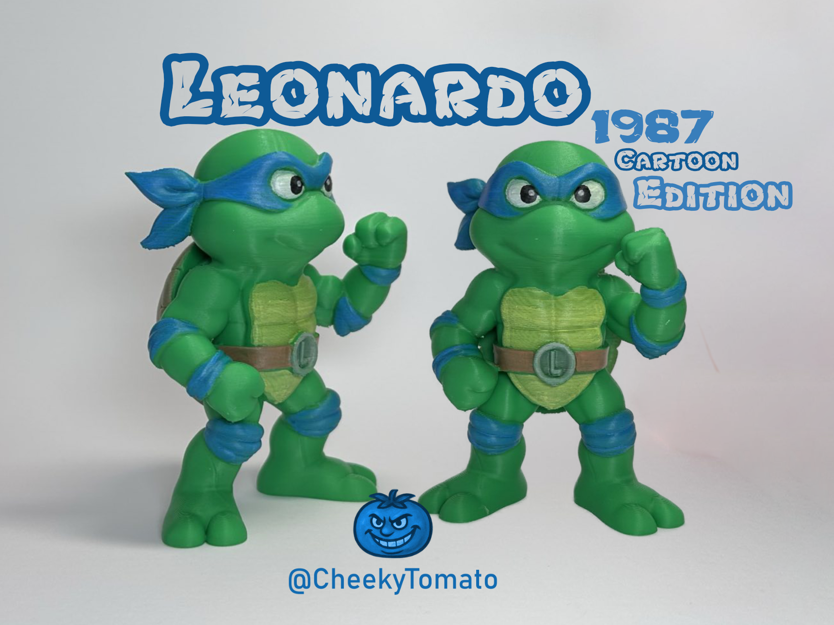 Leonardo – TMNT 1987 DeskBuddy Figurine