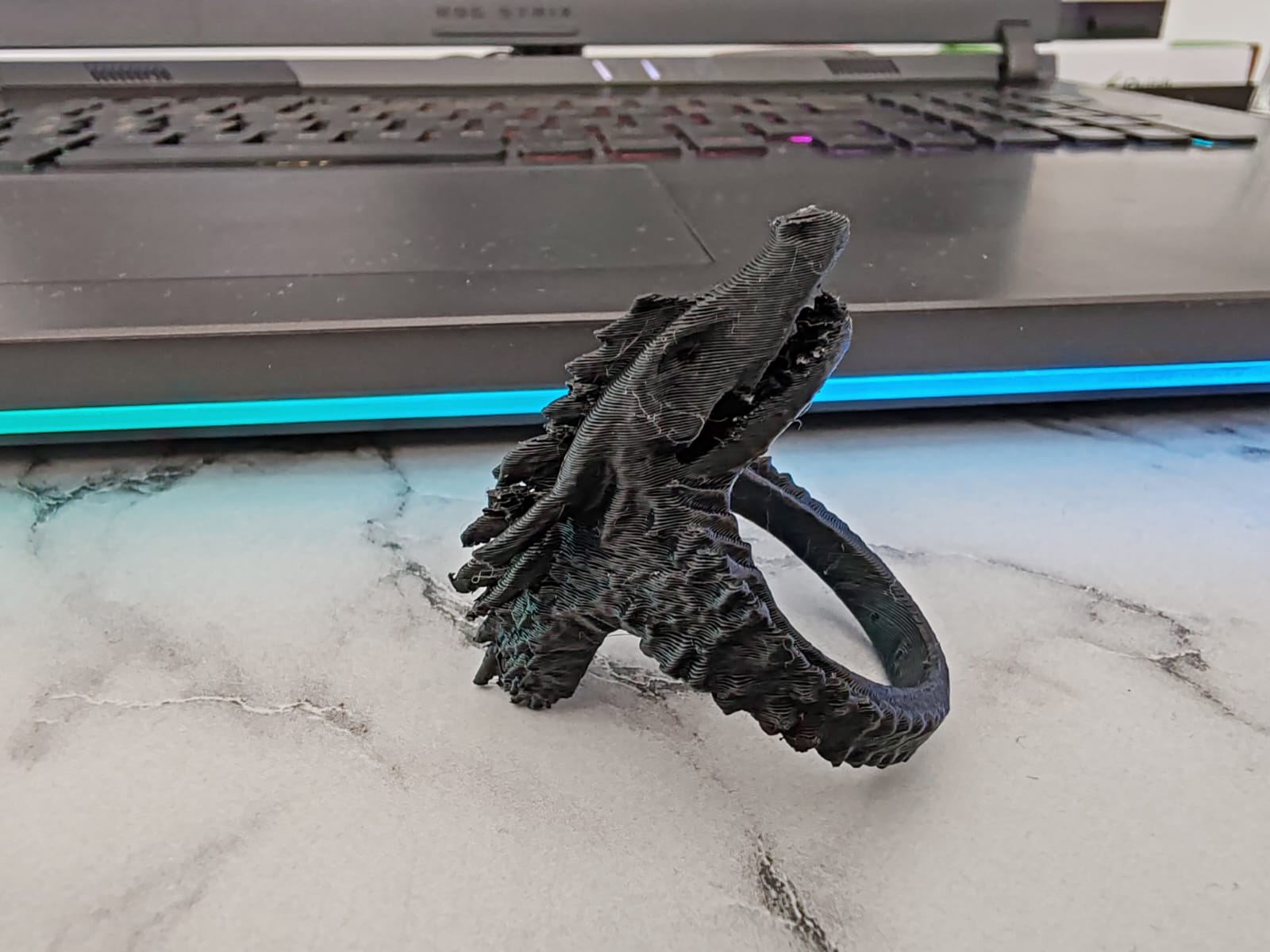 Komodo dragon ring