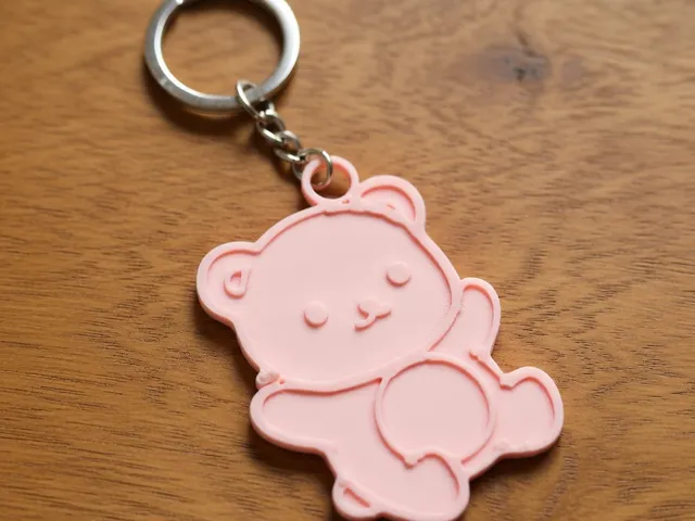 Cute Bear Keychain pendant