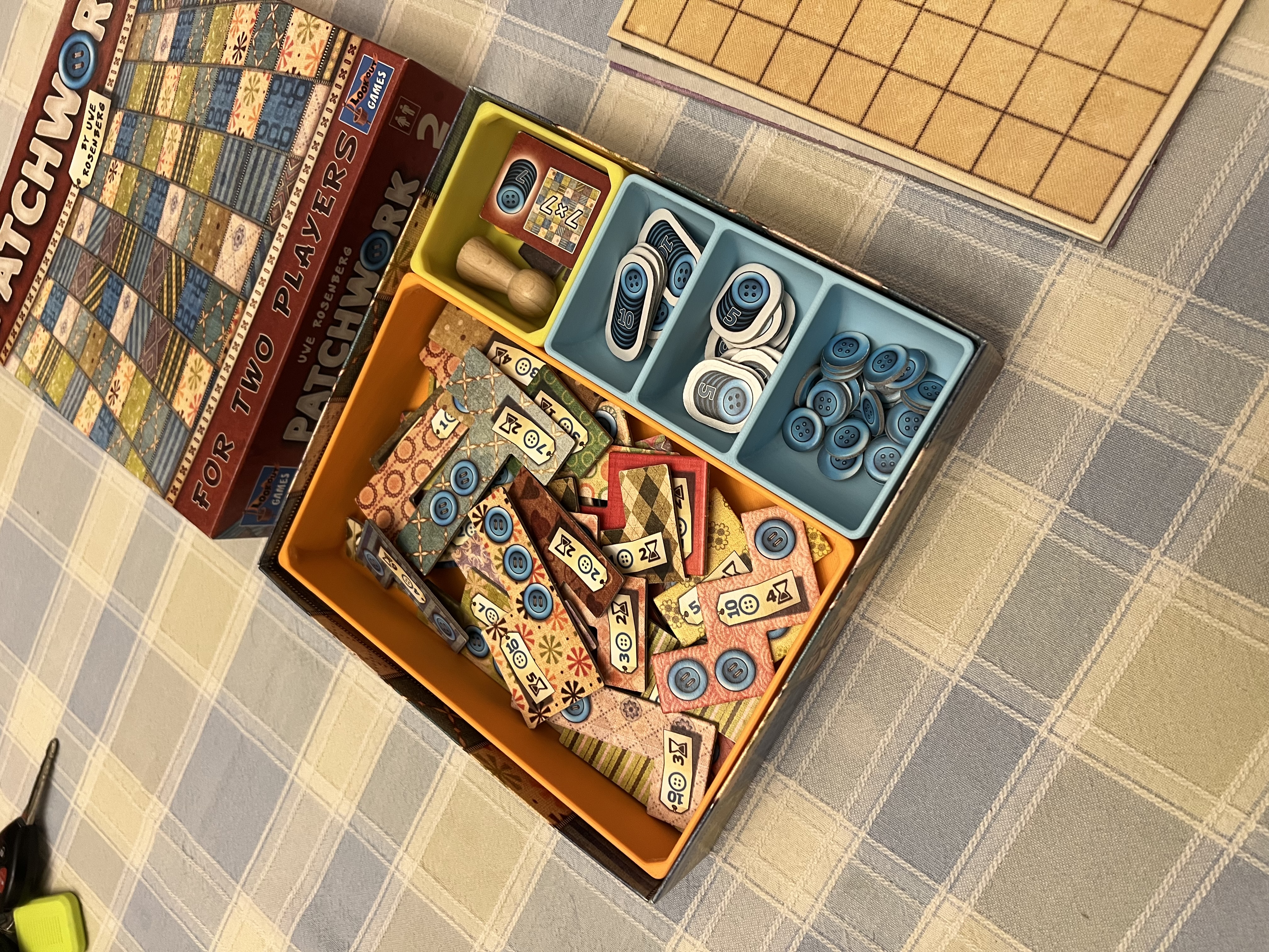 Patchwork Game Organizer