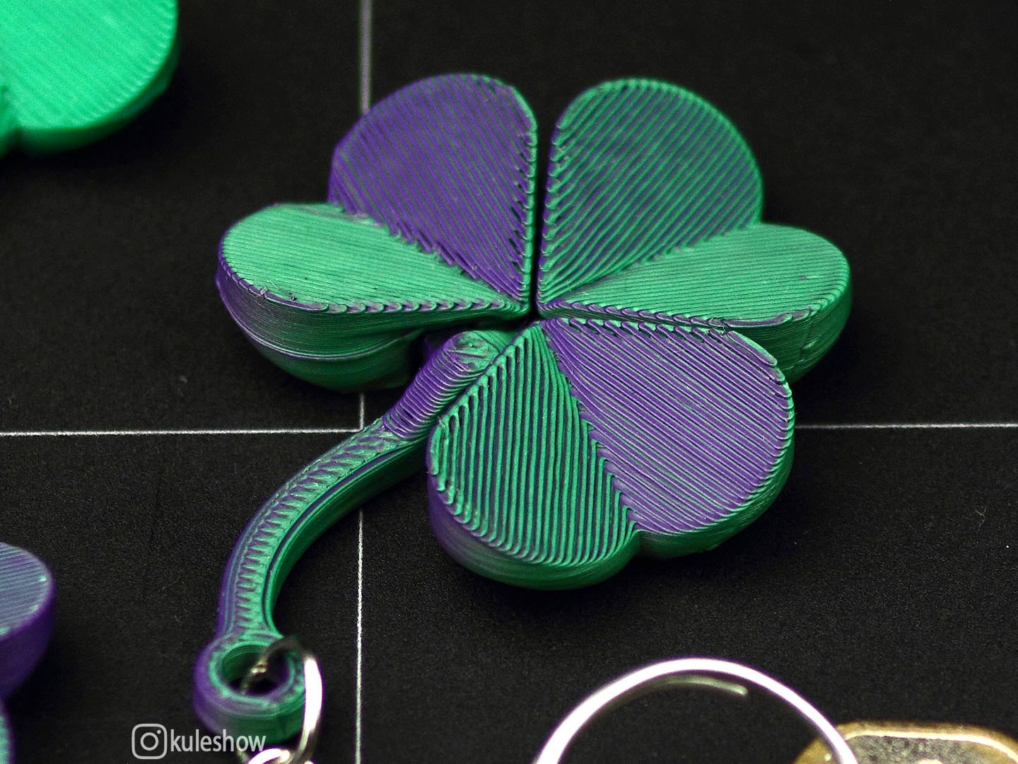 Flexible Shamrock Keychain — miniatura 2