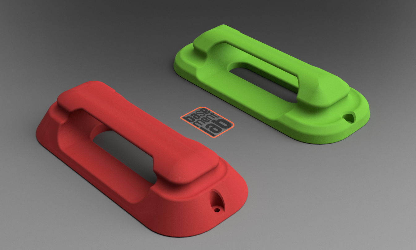 Futuristic Design Handles -  Maniglie design futuristico 105x240x45mm