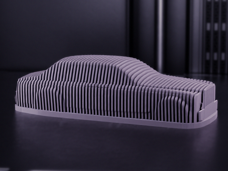 Miniatura 13 do modelo 3D Rolls-Royce Phantom - Sliced