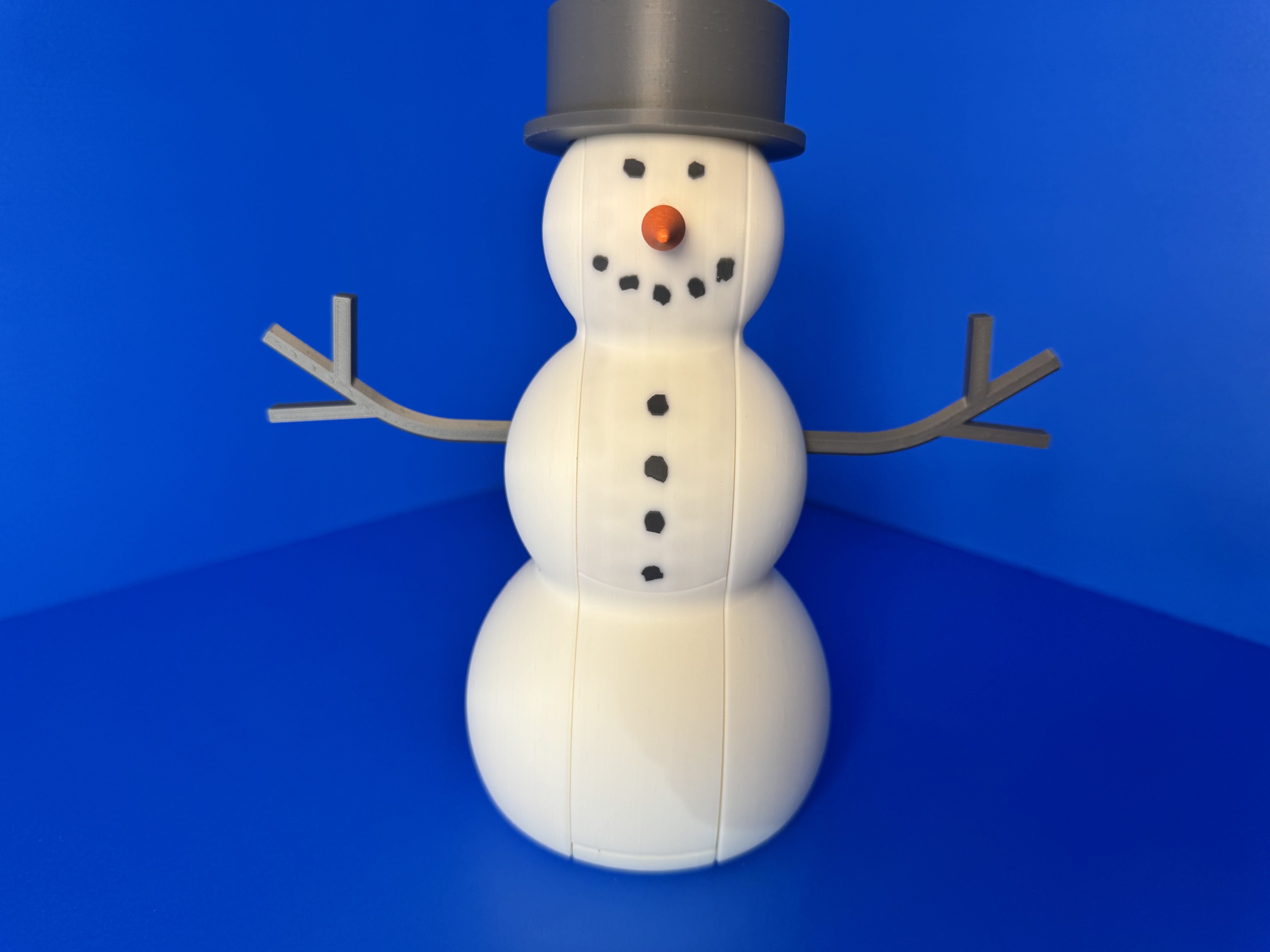Snowman Nutcracker | No Support — miniatura 4