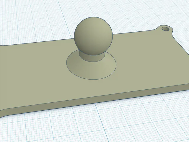 PE MCP Multibox 1/4 inch ball ram mount