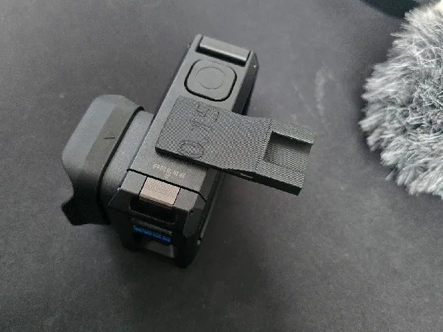 GoPro Mission 1 cold shoe reposition