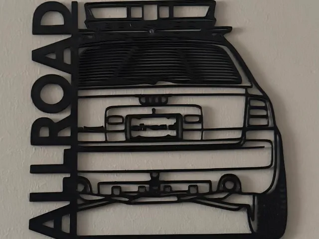 Audi C5 Allroad Wall Art