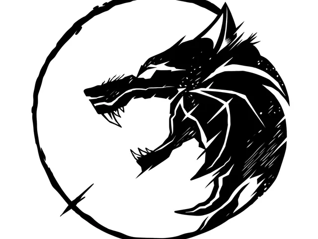 Stylized heraldry from the Witcher universe