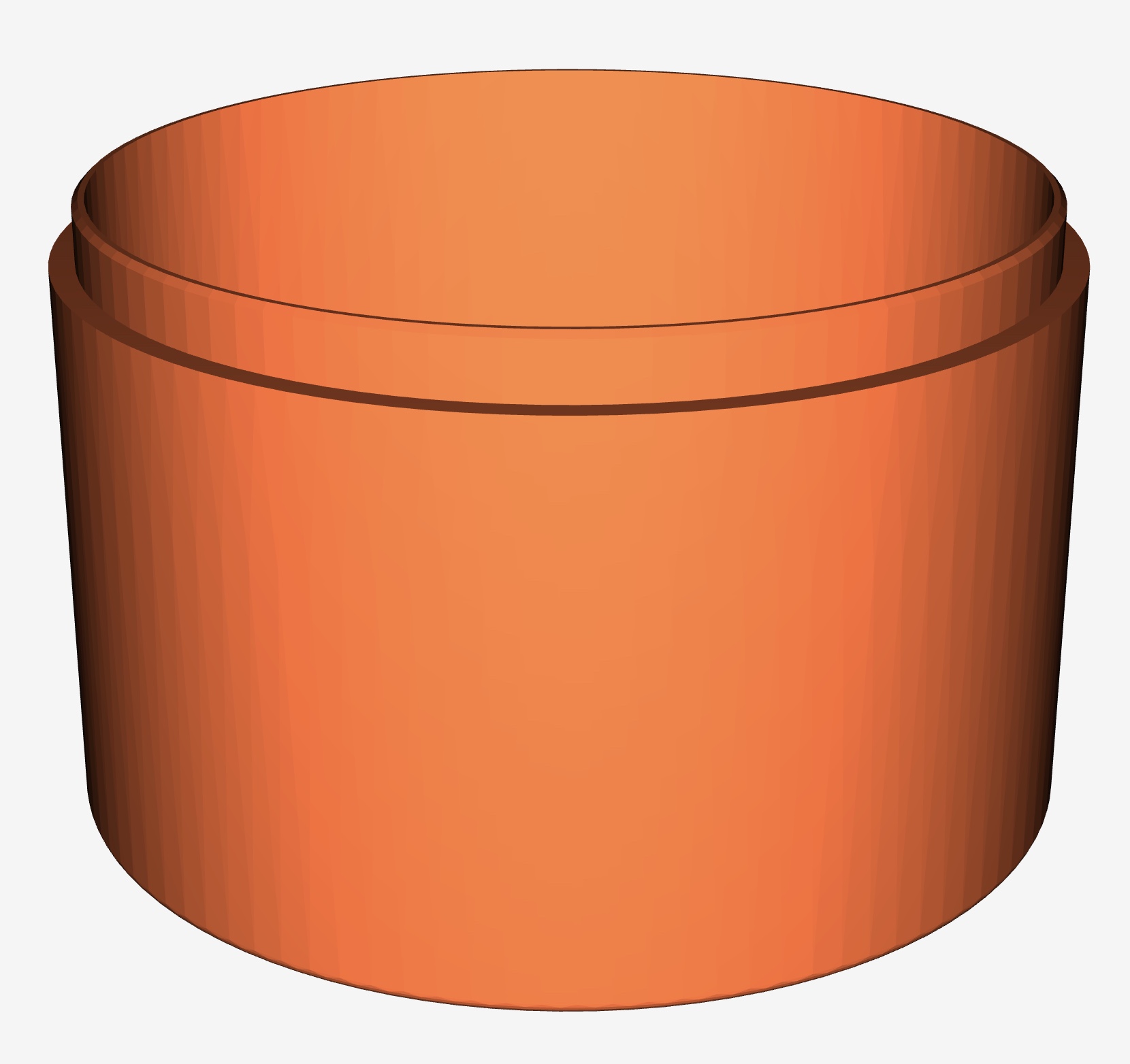 Round container with lid by Darrens Download free STL model