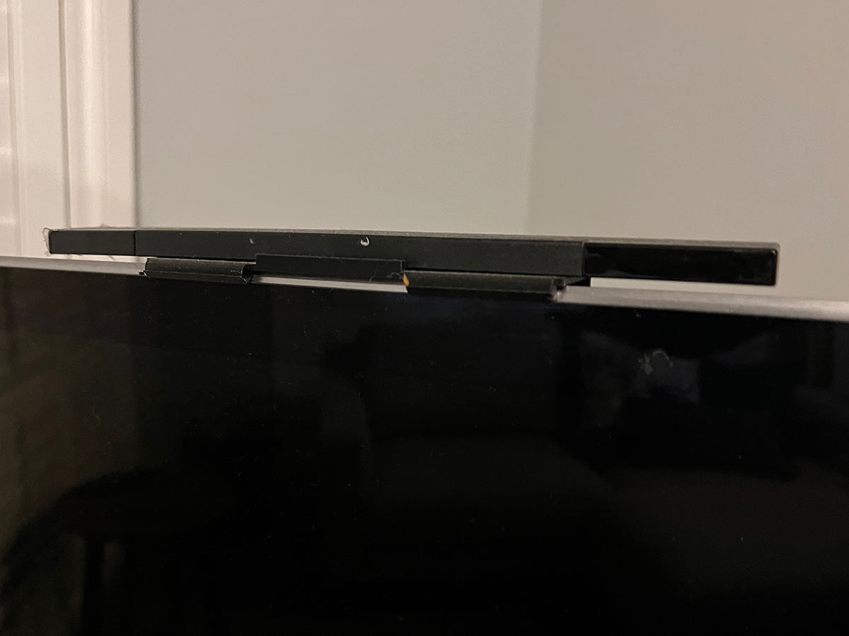 Wii Sensor bar bracket