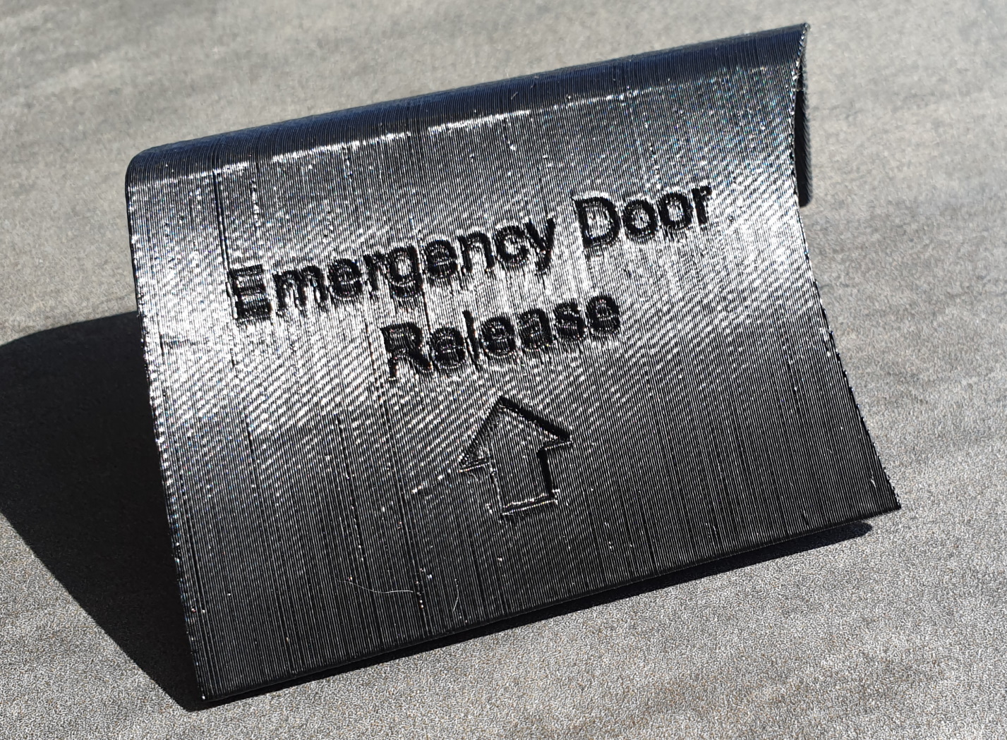 Tesla Model3/ModelY Emergency Door Release Cover - Left Hand Side