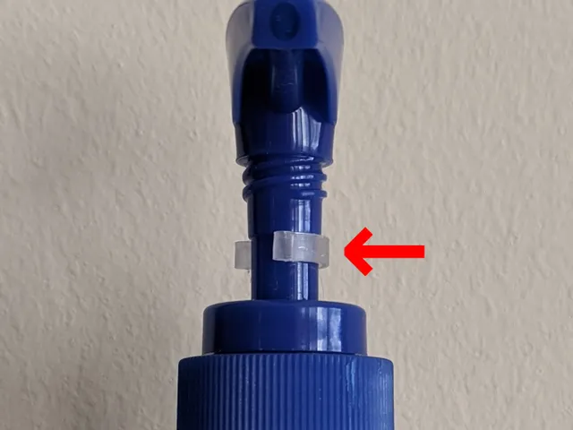 SAVE HAND SANITIZER AND SOAP (Parametric Hand Pump Dispenser Limiter/Collar)