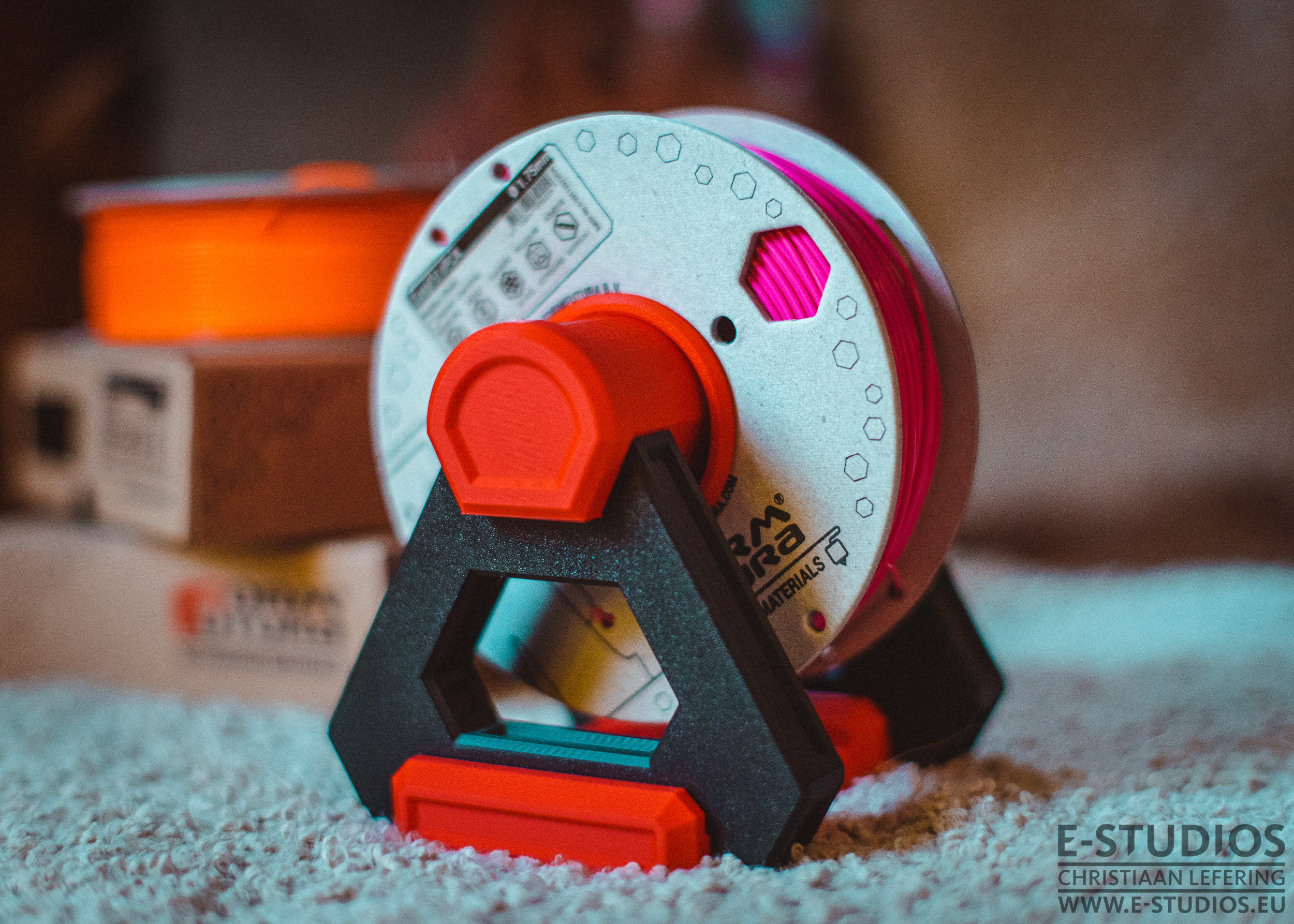 Miniatura 2 do modelo 3D Mini Spool Holder - Core Edition