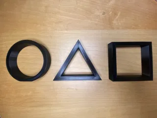 Test Shapes (Square, Circle, and Triangle) by Frozensnakes