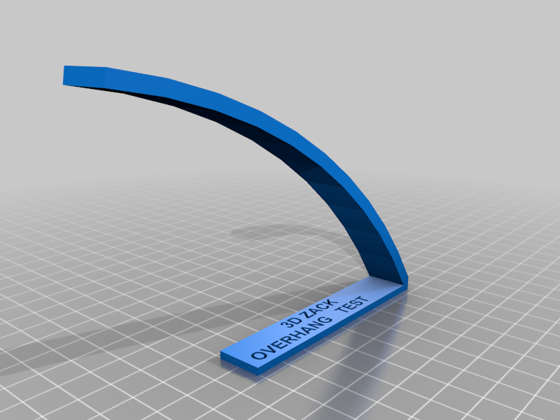 Test Overhang - Test Porte à Faux 