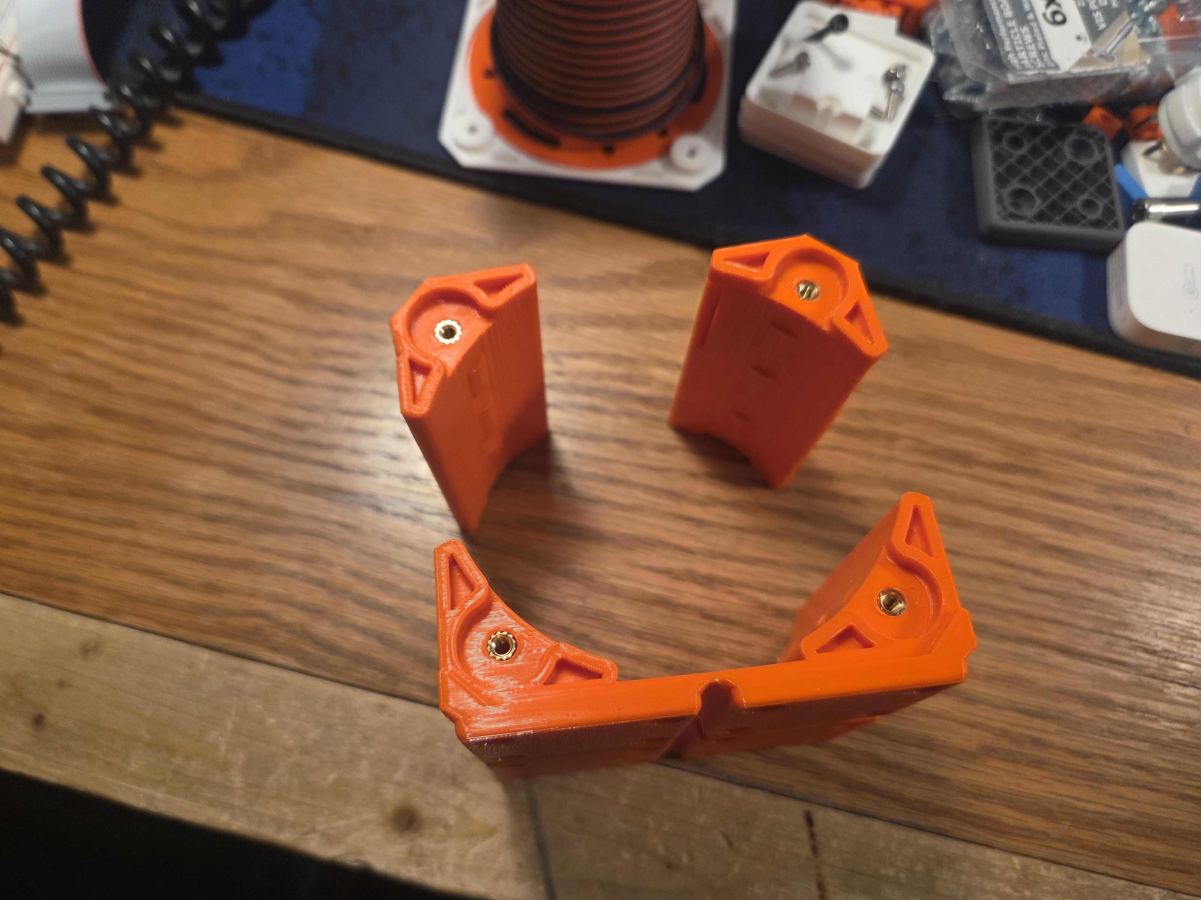 Cable Spool Holder Gridfinity Long (M3 Inserts)