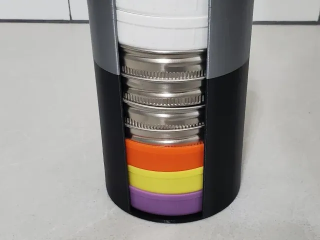 Mason Jar Reusable Lid Holder (Wide Mouth)