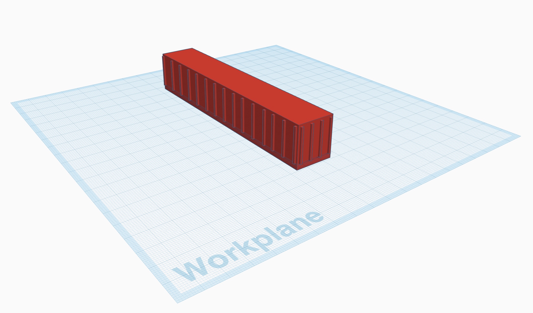 Simple container with protections