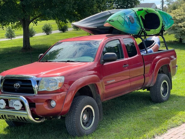 Stowable Kayak Rack w/ TPU Pads by MC1457 | Download free STL model ...