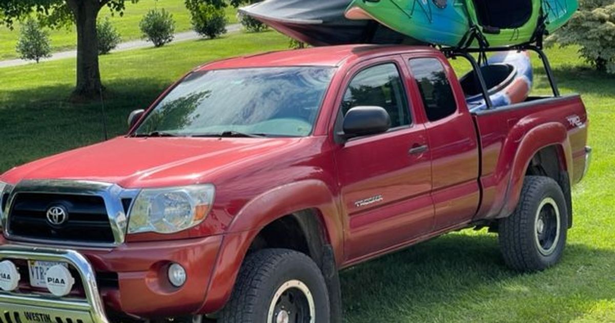 Stowable Kayak Rack w/ TPU Pads by MC1457 | Download free STL model ...