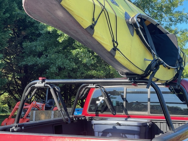 Stowable Kayak Rack w/ TPU Pads by MC1457 | Download free STL model ...