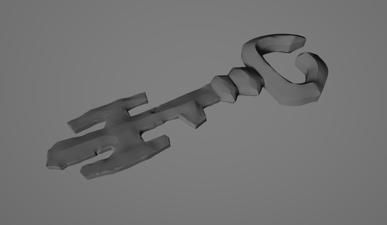 Sea of Thieves Ashen Key by CaptainKersch Download free STL model