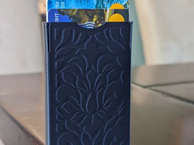 Slim Popup Wallet (print in place)
