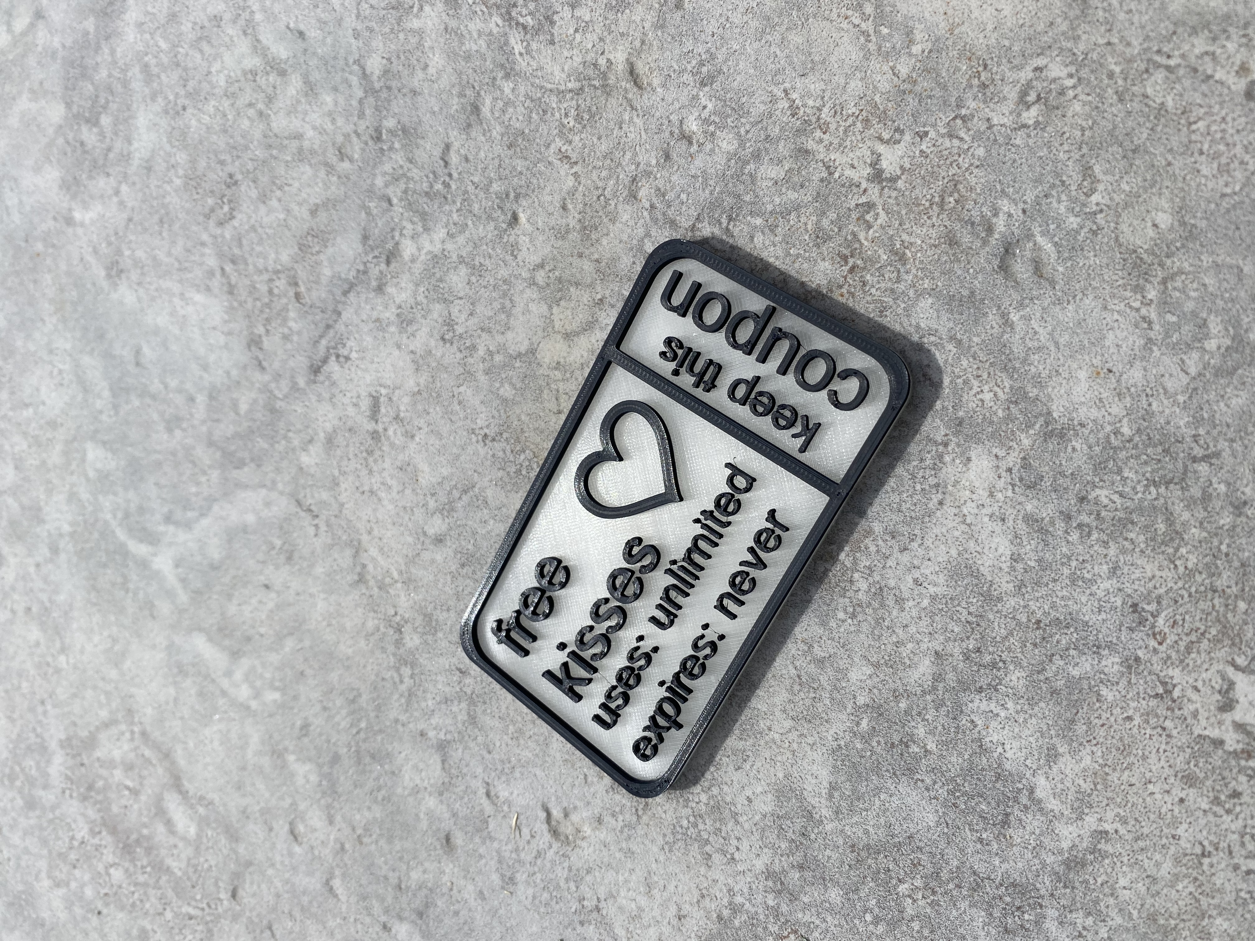 Free kisses coupon