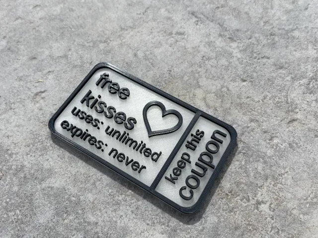 Free kisses coupon
