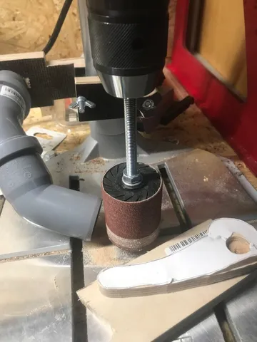 Drum sander for drill press