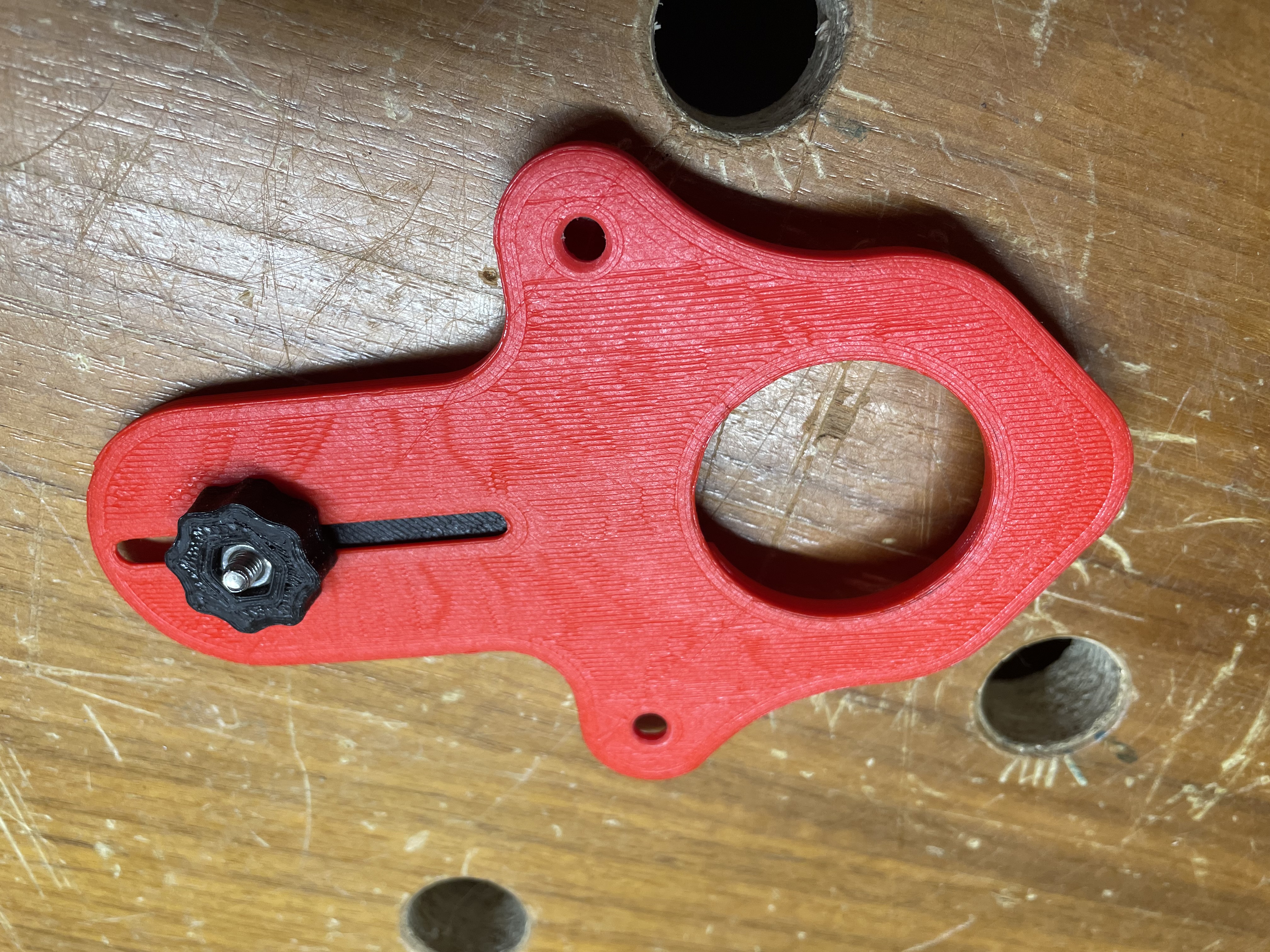Mini Router Circle Cutting Jig (Fräszirkel) for Makita 3709