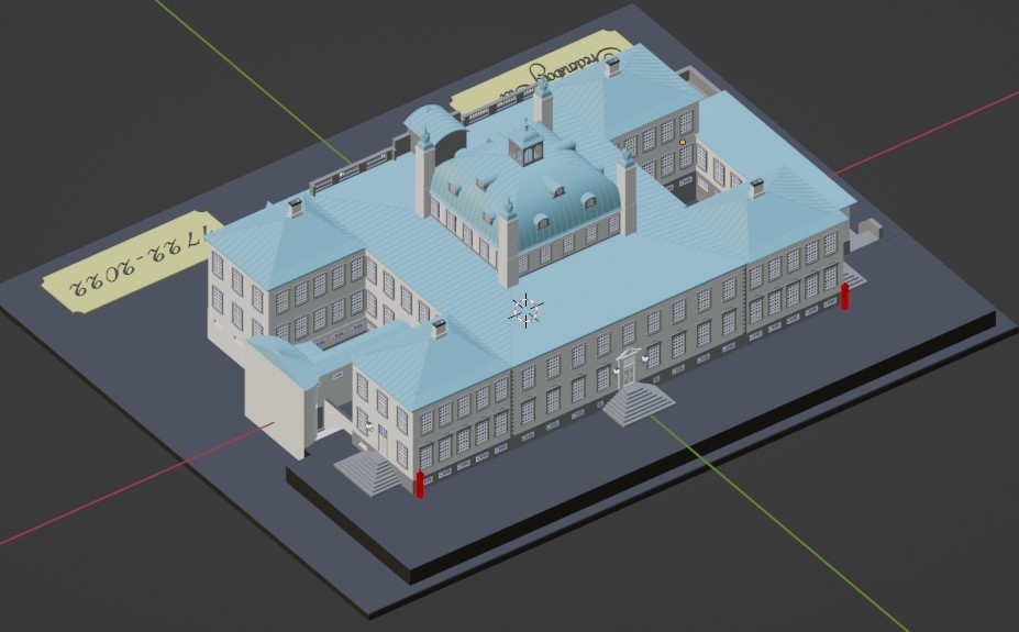 Miniatura 5 do modelo 3D Fredensborg Castle