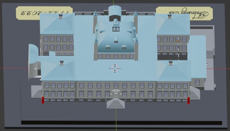 Miniatura 6 do modelo 3D Fredensborg Castle
