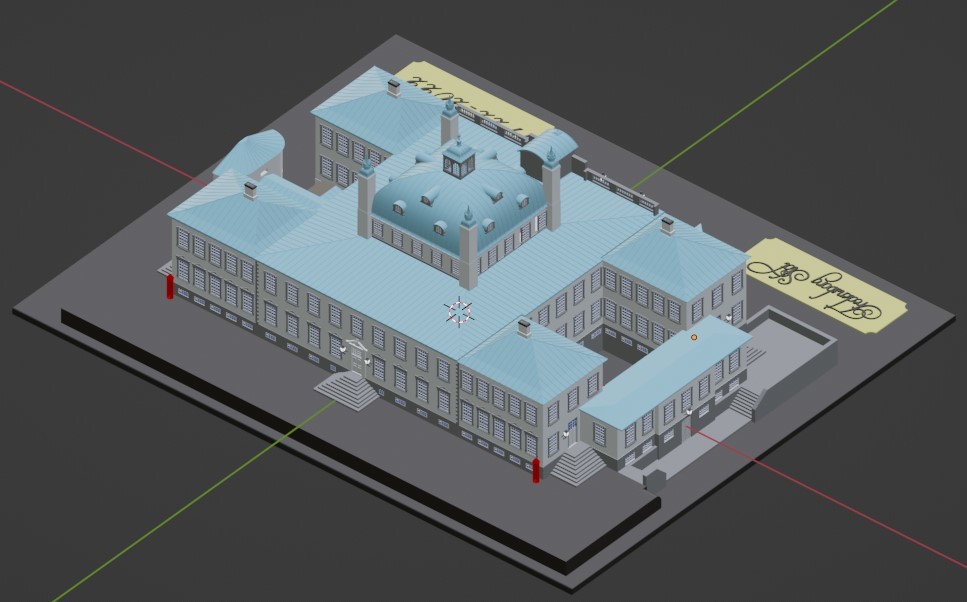 Miniatura 7 do modelo 3D Fredensborg Castle