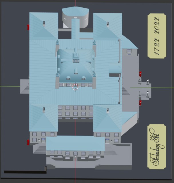 Miniatura 8 do modelo 3D Fredensborg Castle