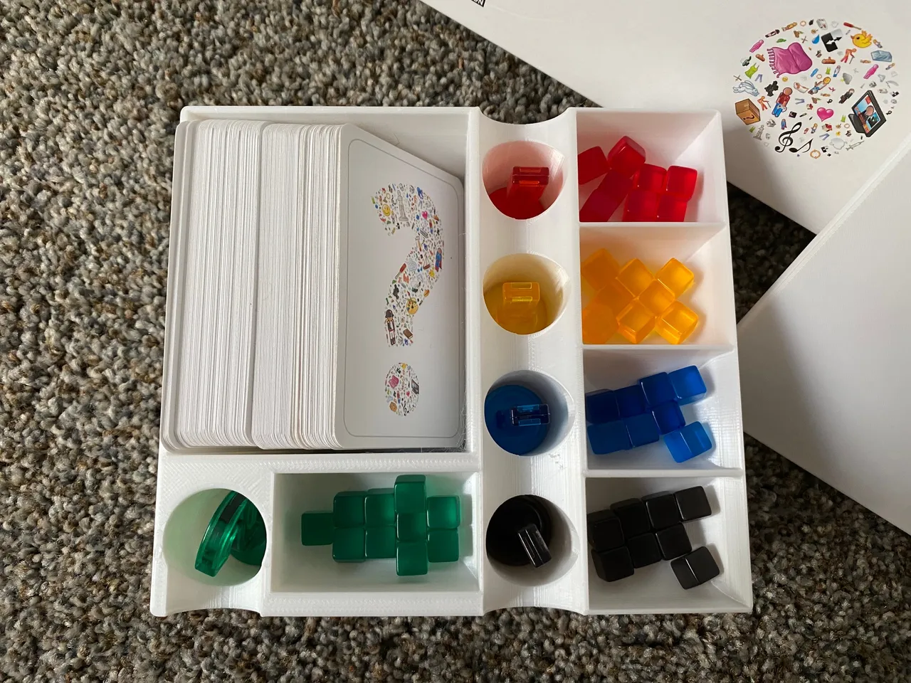 KIDS CONCEPT. Game Board Storage 3 Set –