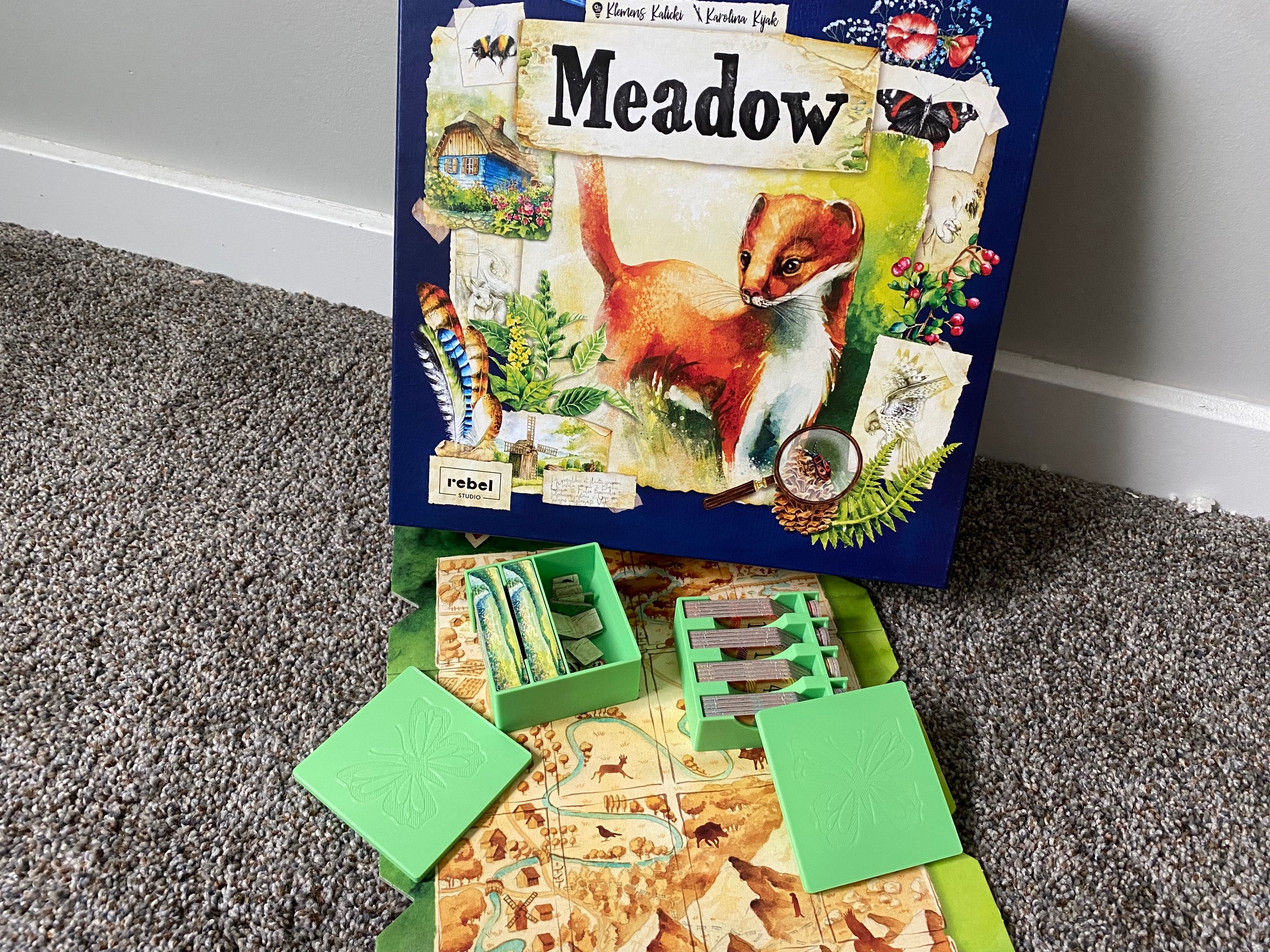 Meadow Board Game Token Organizers