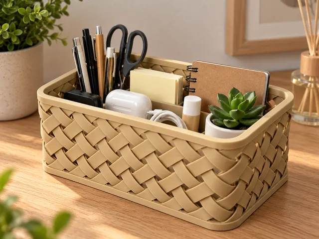 Woven Basket Organizer – Stylish Storage Basket