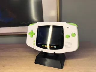 Gameboy Advance display stand v2 by Tron08, Download free STL model